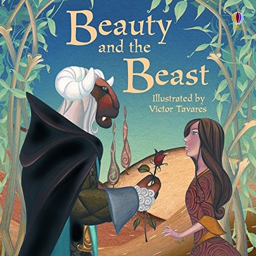 Louie Stowell: Beauty and the Beast. Illustrated by Victor Tavares (Paperback, Usborne Books)