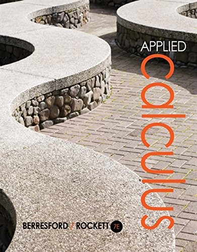 Andrew M. Rockett, Geoffrey C. Berresford: Applied Calculus (Hardcover, 2015, Cengage Learning)