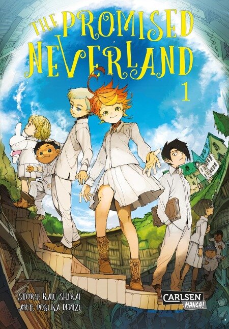 Kaiu Shirai: The Promised Neverland, Vol. 1 (GraphicNovel, German language, 2018, Carlsen Manga)