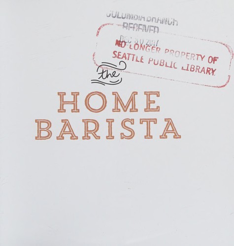 Simone Egger: The home barista (2015, The Experiment)