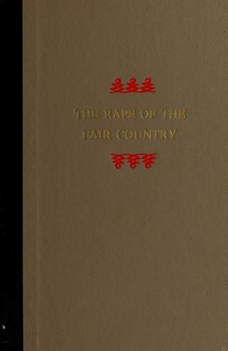 Alexander Cordell: The rape of the fair country. (1959, Doubleday)
