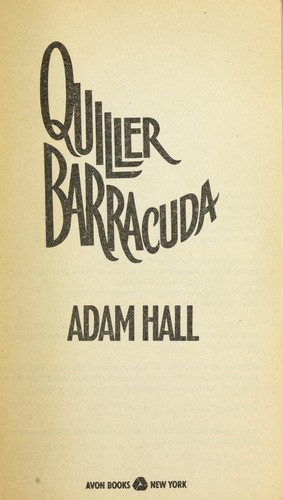 Adam Hall: Quiller barracuda (1991, Avon Books)