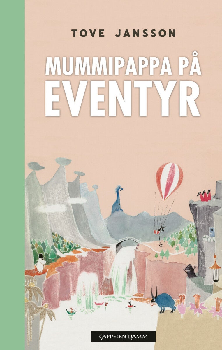 Tove Jansson (author), Tove Jansson (illustrator), Philip Ardagh (author), Frank Cottrell Boyce (contributions) Macmillan Children's Books (author): Mummipappa på eventyr (Hardcover, Norwegian language, 2021, Cappelen Damm AS)
