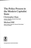 Christopher Ham: The policy process in the modern capitalist state (1984, Wheatsheaf Books, distributed by Harvester Press)