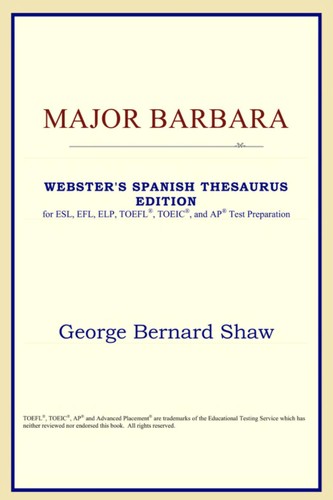 Bernard Shaw: Major Barbara (2005, ICON Classics)