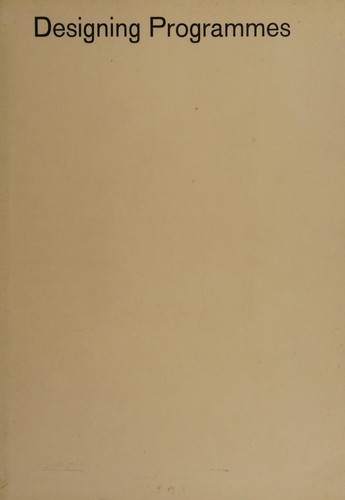 Karl Gerstner: Designing programmes (1964, Hastings House)