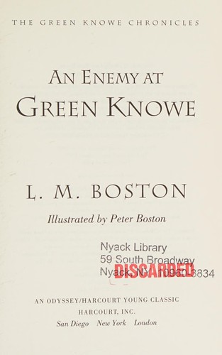 Lucy M. Boston: An Enemy at Green Knowe (Hardcover, 2008, Harcourt Childrens Books)