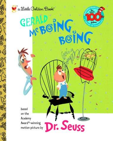 Dr. Seuss: Gerald McBoing Boing (Hardcover, Golden Books)