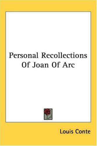 Mark Twain: Personal Recollections of Joan of Arc (2005, Kessinger Publishing)