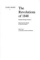 Karl Marx: The revolutions of 1848 (1973, Allen Lane; New Left Review)