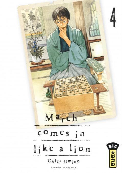 Chica Umino: March comes in like a lion 4 (French language, 2017, Kana)