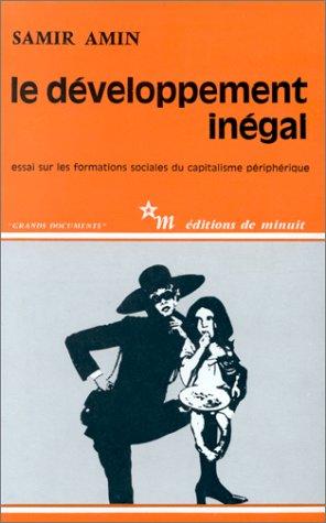 Amin, Samir.: Le développement inégal (Paperback, Editions de Minuit)
