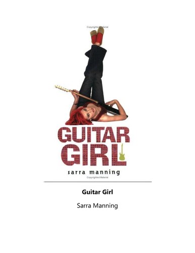 Sarra Manning: Guitar girl (2003, Speak)