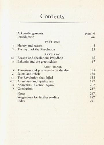 James Joll: The anarchists (1980)