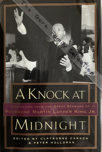 Carson, Clayborne, Peter Holloran: A Knock at Midnight (Hardcover, Warner Books)