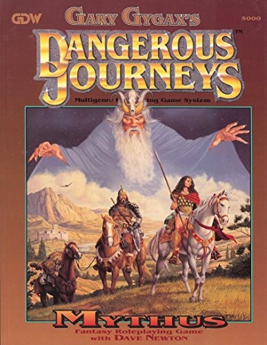 Gary Gygax, Dave Newton: Mythus (Dangerous Journeys RPG) (Paperback, 1992, Game Designers Workshop (GDW))