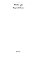 Antonio Gala: La Pasión turca (Spanish language, 1996, Planeta)