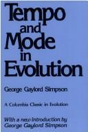George Gaylord Simpson: Tempo and mode in evolution (1984, Columbia University Press)