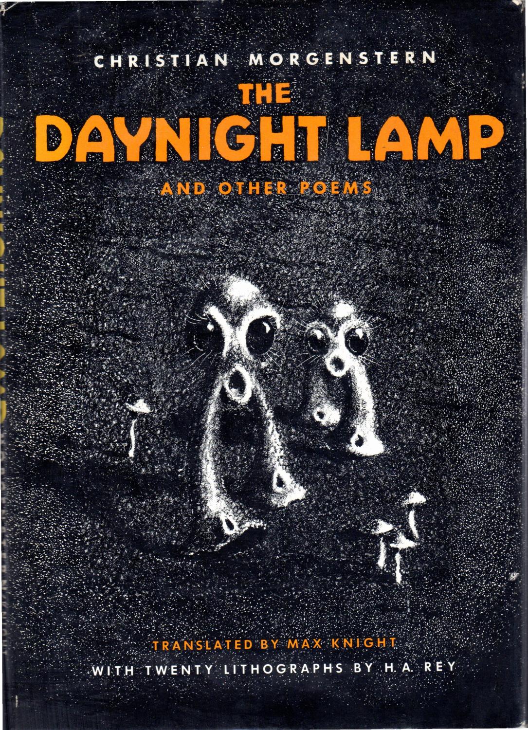 Christian Morgenstern: The Daynight Lamp and Other Poems (Hardcover, 1973, Houghton Mifflin)