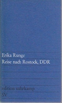 Erika Runge: Reise nach Rostock, DDR (Paperback, German language, 1971, Suhrkamp Verlag)