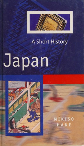 Mikiso Hane, Mikiso Hane: Japan (Paperback, 2000, Oneworld)
