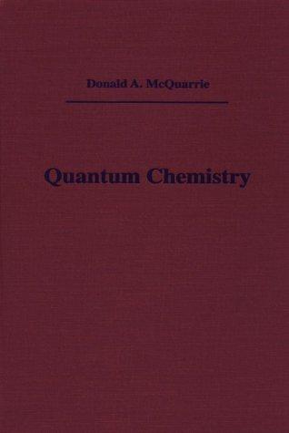 Donald A. McQuarrie: Quantum chemistry (1983, University Science Books)