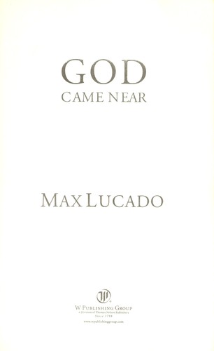 Max Lucado: God Came Near (Lucado, Max) (Paperback, Thomas Nelson)