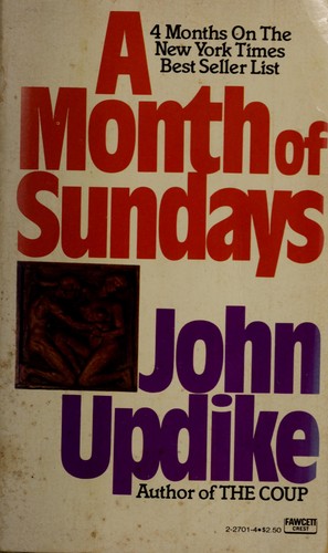 John Updike: Month of Sundays (1980, Fawcett)