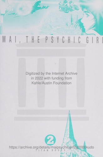 Kazuya Kudo: Mai the psychic girl. (1989, Titan Books)