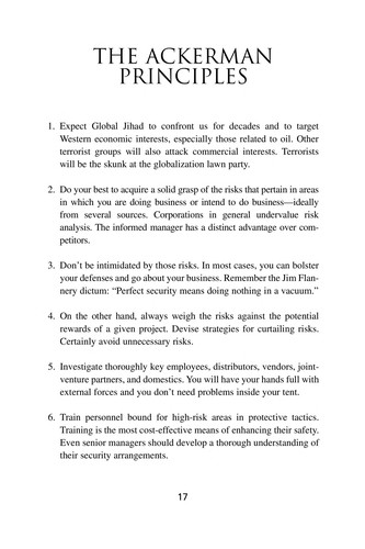 Mike Ackerman: The Ackerman principles (2008, Prometheus Books)