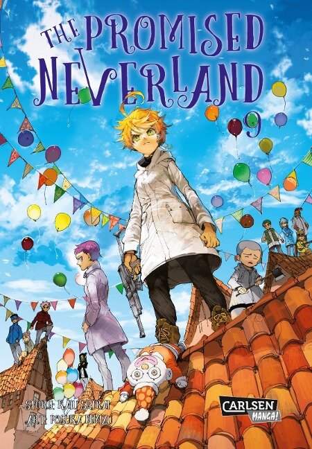 Kaiu Shirai: The Promised Neverland, Vol. 9 (GraphicNovel, German language, 2019, Carlsen Manga)