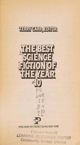 Terry Carr: The Best Science Fiction of the Year #10, 1981 (Best Science Fiction of the Year) (Paperback, 1981, Pocket)