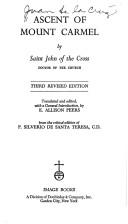 John of the Cross: Ascent of Mount Carmel (1958, Doubleday Image)