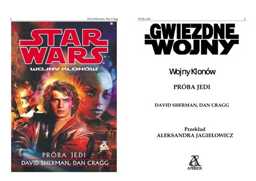 David Sherman: Pro ba Jedi (Polish language, 2004, Amber)