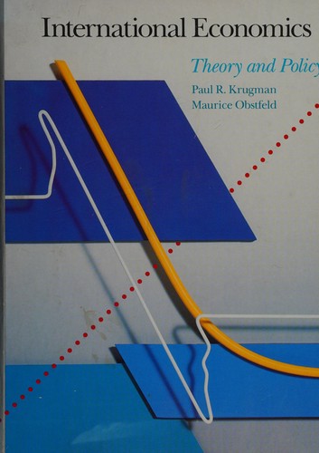 Paul R. Krugman: International economics (1988, Scott, Foresman)