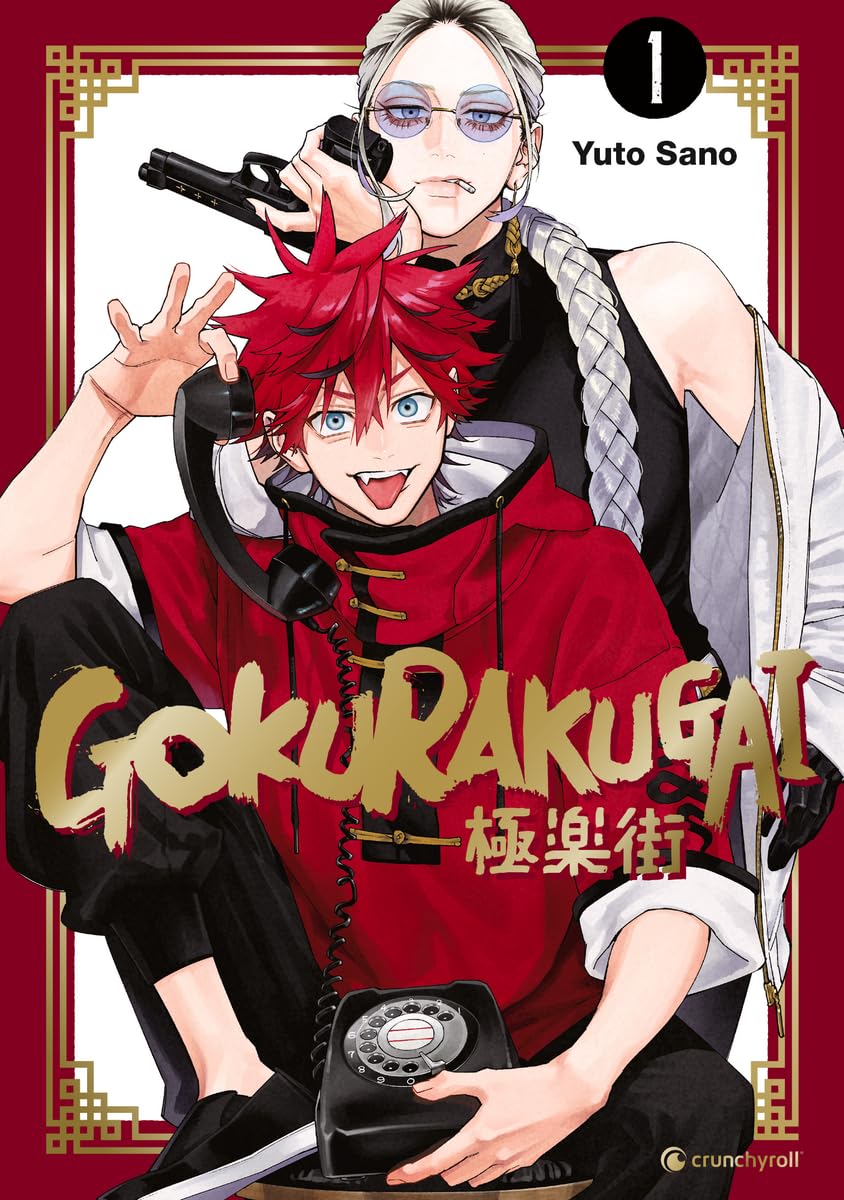 Yuto Sano: Gokurakugai 01 (GraphicNovel, German language, 2024, Crunchyroll Manga)