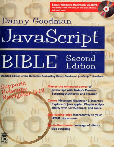 Danny Goodman: JavaScript bible (1996, IDG Books Worldwide)