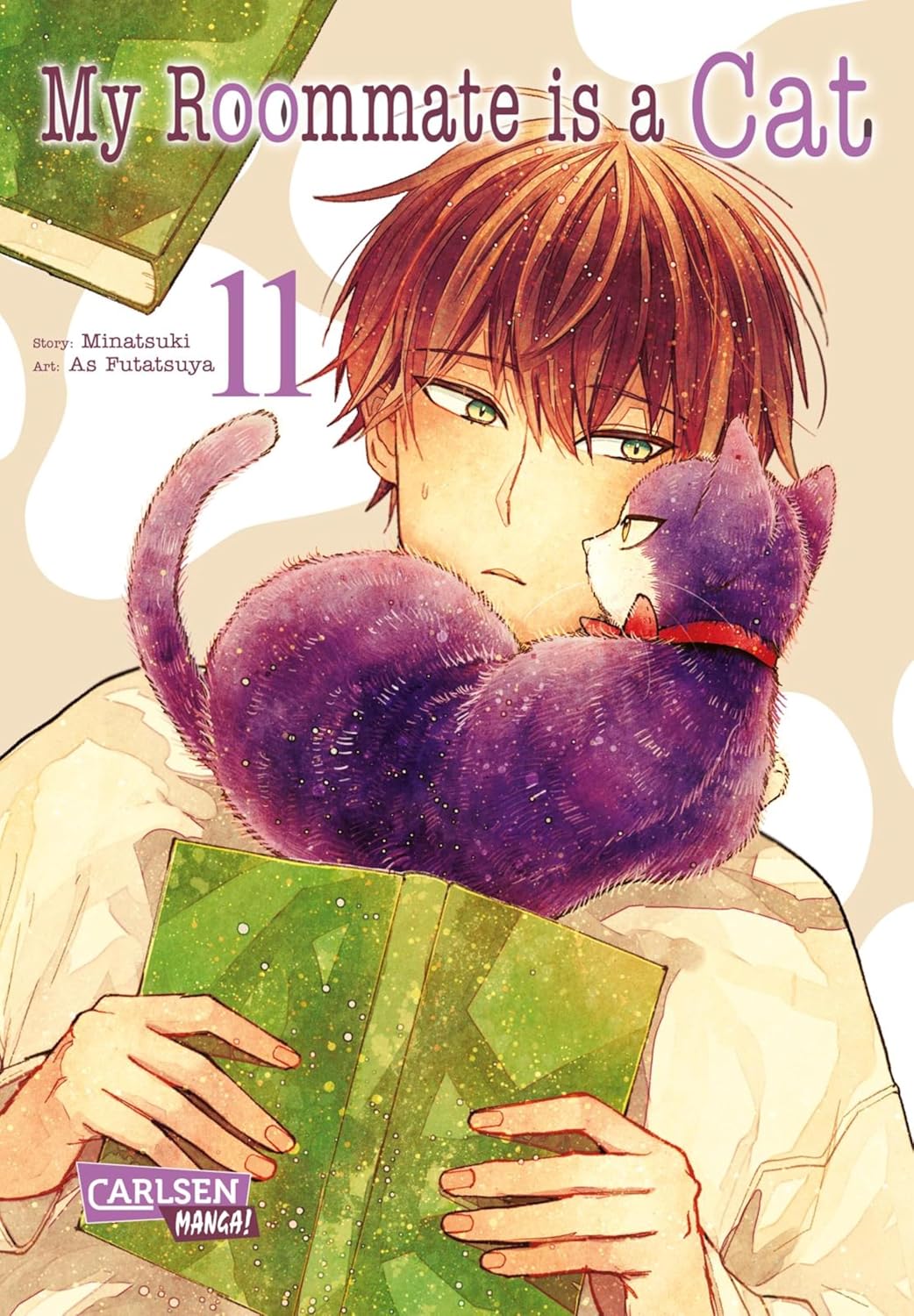 Tsunami Minatsuki, Asu Futatsuya (二ツ家あす): My Roommate is a Cat 11 (GraphicNovel, German language, 2025, Carlsen Manga)