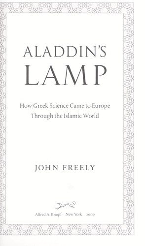 John Freely: Aladdin's lamp (2009, Alfred A. Knopf)