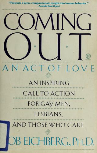 Rob Eichberg: Coming out (1991, Plume)