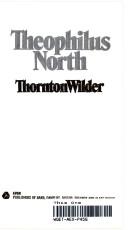 Thornton Wilder: Theophilus North (1984, Avon Books)
