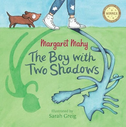 Margaret Mahy, Sarah Greig: Boy with Two Shadows (2024, Hachette New Zealand)