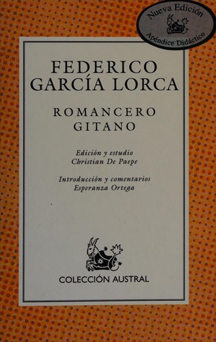 Federico García Lorca: Romancero gitano ; Poema del cante jondo (Spanish language, 1978, Espasa-Calpe)