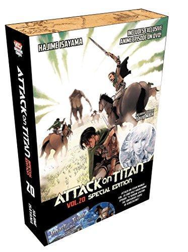 Hajime Isayama: Attack on Titan 20 Special Edition w/DVD (2016)
