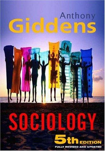 Anthony Giddens: Sociology (Hardcover, 2006, Polity Press)