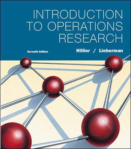 Frederick S. Hillier: Introduction to Operations Research (McGraw-Hill Education)