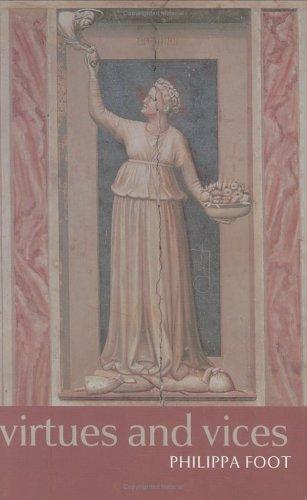 Philippa Foot: Virtues and vices and other essays in moral philosophy (2002, Clarendon Press, Oxford University Press)