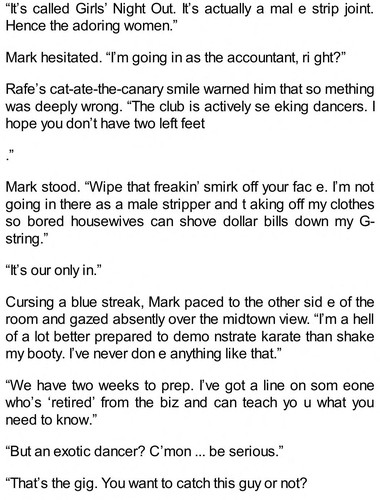 Shelley Bradley: Strip search (2009, Heat)