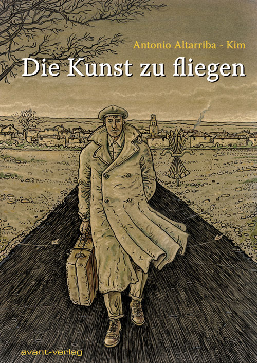 Antonio Altarriba, Kim: Die Kunst zu fliegen (GraphicNovel, German language, Avant Verlag)