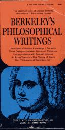 George Berkeley: Berkeley's philosophicla writings (1965, Collier Books)